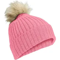 Falke Strickmütze "Mütze", Damen, Gr. onesize, pink (flamingo (8510)), Mützen Strickmütze