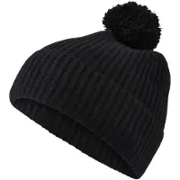 Falke Strickmütze "Pure Cashmere", Damen, Gr. onesize, schwarz (schwarz (3000)), Mützen Strickmütze
