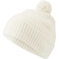 Falke Pure Cashmere Unisex Mütze, Onesize, Weiß, Kaschmir