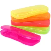 Panta Plast Pencil case for school accessories made of sturdy plastic