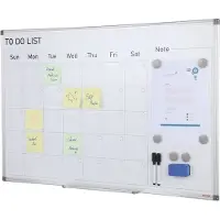 Vevor Kalender Whiteboard Beschreibbare Magnettafel 915 x 610 mm
