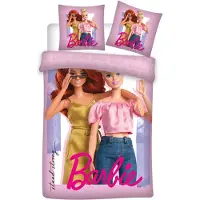 Barbie Bettwäsche 140x200, Rosa