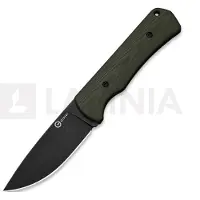 CIVIVI Jencks C24051-2 Blackwashed 14C28N, OD Green G10, Fahrtenmesser