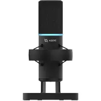 Nikcorp Kondensatormikrofon kabelgebunden Studio professionell Schwarz 300 cm