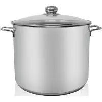 Karl Krueger Karl Krüger 72728, 17 l, Edelstahl, Keramik, Gas, Halogen, Induktion, Versiegelte Platte, Edelstahl, Glas, 30 cm