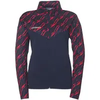 Uhlsport Trainingsjacke "Trainingsjacke Progressive 28 Poly Women", Damen, Gr. XS, blau (marine, rot), Obermaterial: 100% Polyester Pol. recyc.., Jacken Trainingsjacke