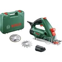 Bosch Handkreissäge HOME & GARDEN "PKS 16 Multi", grün (grün, schwarz), B:291mm H:99mm L:386mm, Sägemaschinen, Handkreissäge, Inkl. Sägeblätter und Kunststoffkoffer