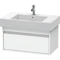 Duravit Waschtischunterschrank Ketho 80x45,5cm, we ma, 1 Auszug, wandhängend