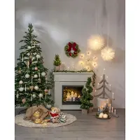Star Trading LED-Kerzenkette 'Flamme', 16-tlg., ca. 15,5x750 cm
