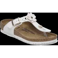 Birkenstock - Kid's Gizeh Flowers - Sandalen Gr 35 - Narrow braun