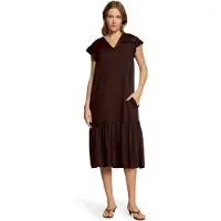 Cartoon Druckkleid "Damen mit Flügelärmeln" Ohne Tasche