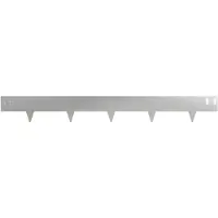 vidaXL Raseneinfassung 50 stk. 100 x 12 cm Stainless Steel Silber