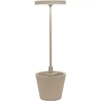 Zafferano Poldina Reverso Akku-Tischlampe sand