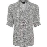 Laura scott Druckbluse bedruckte Bluse, femininer Stil, leichtes Webmaterial, aus Viskose