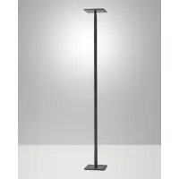 FABAS LUCE Ideal - Verstellbare schwarze LED-Stehleuchte aus Metall, H. 180 cm, - Integriertes 35-W-LED-Licht, CCT (3000 K, 4000 K, 5000 K, 6000 K)