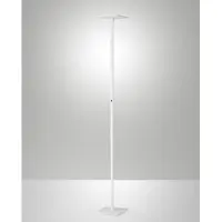 FABAS LUCE Ideal - Verstellbare weiße LED-Stehleuchte aus Metall, H. 180 cm, - Integriertes 35-W-LED-Licht, CCT (3000 K, 4000 K, 5000 K, 6000 K)