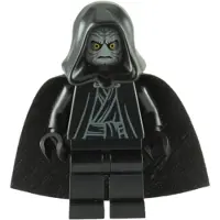 LEGO [N] Emperor Palpatine - Light Bluish Gray Head, Black Hands sw0210
