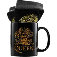 Pyramid Geschenkset Mit Tasse Und Socken Logo Queen 315ml