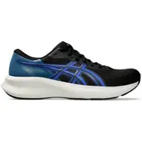 Asics Laufschuh "PATRIOT 14", Herren, Gr. 46, blau (schwarz, neon blau), Synthetik, Schuhe Laufschuh, atmungsaktives Mesh-Obermaterial, Energiegeladene Mittelsohle