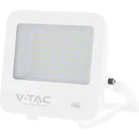 V-TAC Slim LED-Scheinwerfer 50W CREE Chip 135 lm/W 6500K IP65 Weiß SKU 242096