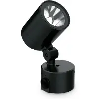 Ideal Lux 325019 O-ZONE LED-Außenstrahler/Reflektor 13 W 1100/970 lm 3000 K IP66 Schwarz