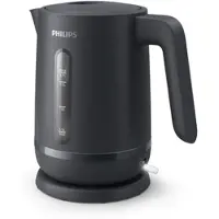 Philips 1000 series Essentials collection HD9314/90 Wasserkocher, 1,7 l, 2020 W, Schwarz, Kunststoff, Wasserstandsanzeige, Drahtlos