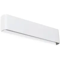 Ideal Lux LED-Wandleuchte Delta, weiß, Breite 41 cm, 3.000 K