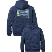 Passenger - Roamer Recycled Cotton Hoodie - Hoodie Gr M blau