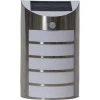 Star Trading LED-Solarwandleuchte Wally mit Bewegungssensor