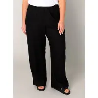 Base Level Curvy Leinenhose "Yula" Große Größen