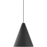 Beneito Faure ZOE XL SPACE 15 Pendelleuchte, 38° LED mit Schalter, Farbtemperatur 2700K/3200K/4000K, mattschwarze Ausführung - elegantes Design