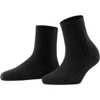 Falke Damen Bedsock Rib Socken 46416-3009 39-42 - Black - 39-42