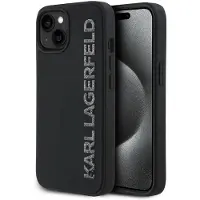 Karl Lagerfeld 3d Rubber Glitter Logo Iphone 13 Handyhülle