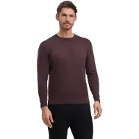 Falke Ultrafine Merino Wool Herren Pullover, L, Braun, Schurwolle