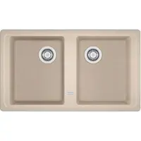 Franke Boston BFG 620, Hafer, 2 Becken, 337 x 420 mm, 20 cm, 337 x 420 mm, 20 cm
