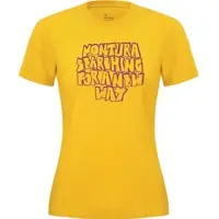 Montura Knots T-shirt Woman mustard (348) XS