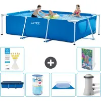 Intex Rechteckiger Frame Pool - 300x200x75 cm - 5-teilig S167