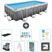 Bestway Power Steel Rechteckig - 549x274x122 cm - 6-teilig S581
