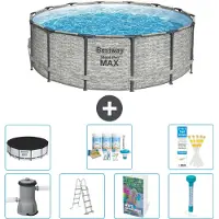 Bestway Steel Pro MAX Rund - 427x122 cm - 6-teilig S574