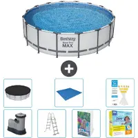 Bestway Steel Pro MAX Rund - 488x122 cm - 6-teilig S546