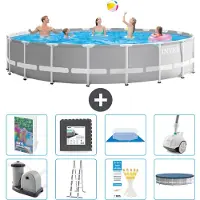 Intex Prism Frame Pool Rund - 610x132 cm - 7-teilig S610