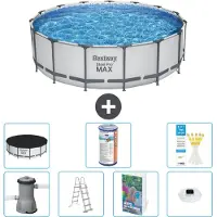 Bestway Steel Pro MAX Rund - 488x122 cm - 6-teilig S622