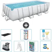 Bestway Power Steel Rechteckig - 549x274x122 cm - 6-teilig S541