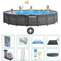 Intex Prism Frame Pool Rund - 549x122 cm - 7-teilig S567