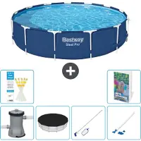 Bestway Steel Pro Rund - 396x84 cm - 5-teilig S257