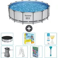 Bestway Steel Pro MAX Rund - 488x122 cm - 6-teilig S532