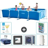 Intex Rechteckiger Frame Pool - 450x220x84 cm - 5-teilig S16