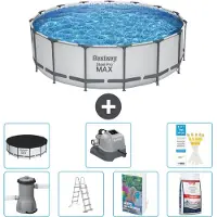 Bestway Steel Pro MAX Rund - 488x122 cm - 6-teilig S649