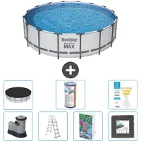 Bestway Steel Pro MAX Rund - 488x122 cm - 6-teilig S563