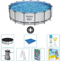 Bestway Steel Pro MAX Rund - 488x122 cm - 6-teilig S546
